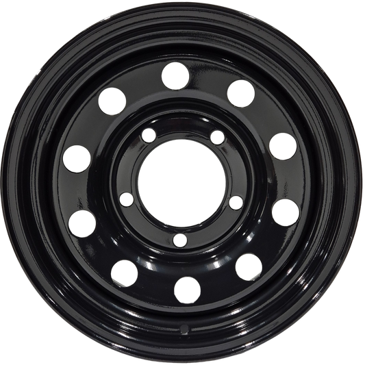 16" x 7" GOJOS Black Modular 5x165.1 ET00 Defender Off-Road Steel Wheels Roadcruza Tyres