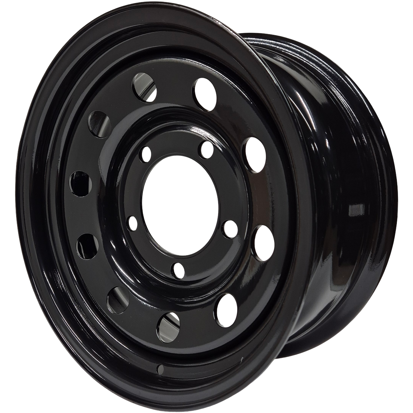 16" x 7" GOJOS Black Modular 5x165.1 ET00 Defender Off-Road Steel Wheels Roadcruza Tyres