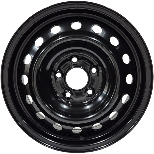 16" x 6" GOJOS Black Van Steel 5x114.3 ET50 CB66.1 (Renault, Vauxhall) Roadcruza Tyres