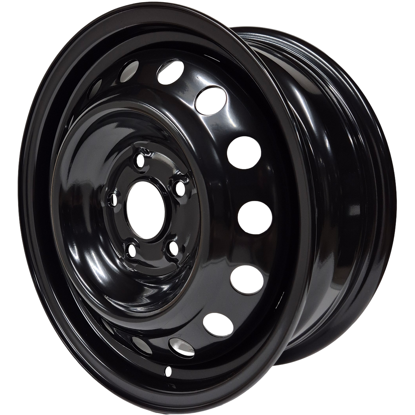 16" x 6" GOJOS Black Van Steel 5x114.3 ET50 CB66.1 (Renault, Vauxhall) Roadcruza Tyres