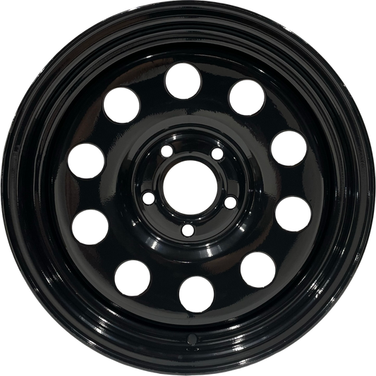 16" x 7" GOJOS Black Modular 5x114.3 ET30 CB71.6 Jeep Off-Road Steel Wheels Roadcruza Tyres