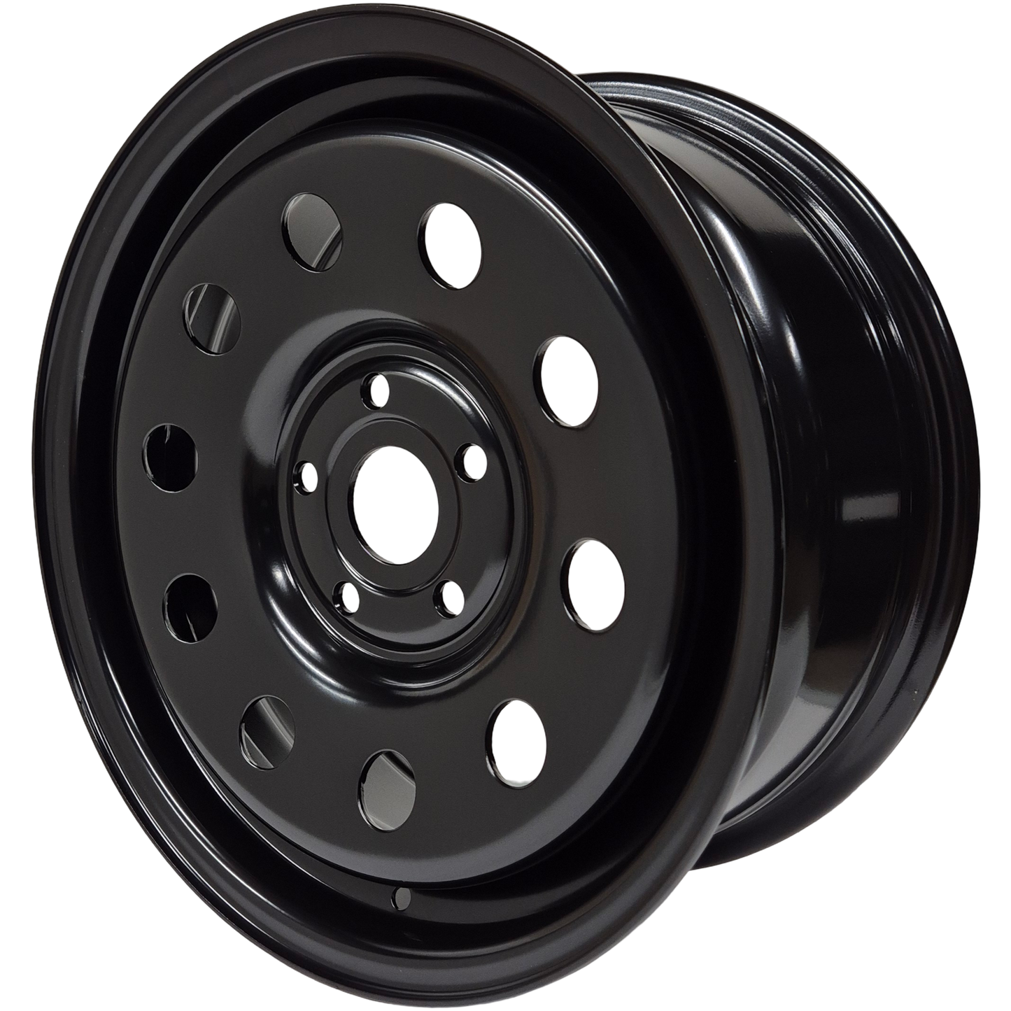 16" x 7" GOJOS Black Modular 5x112 ET35 (Volkswagen) Off-Road Steel Wheels Roadcruza Tyres