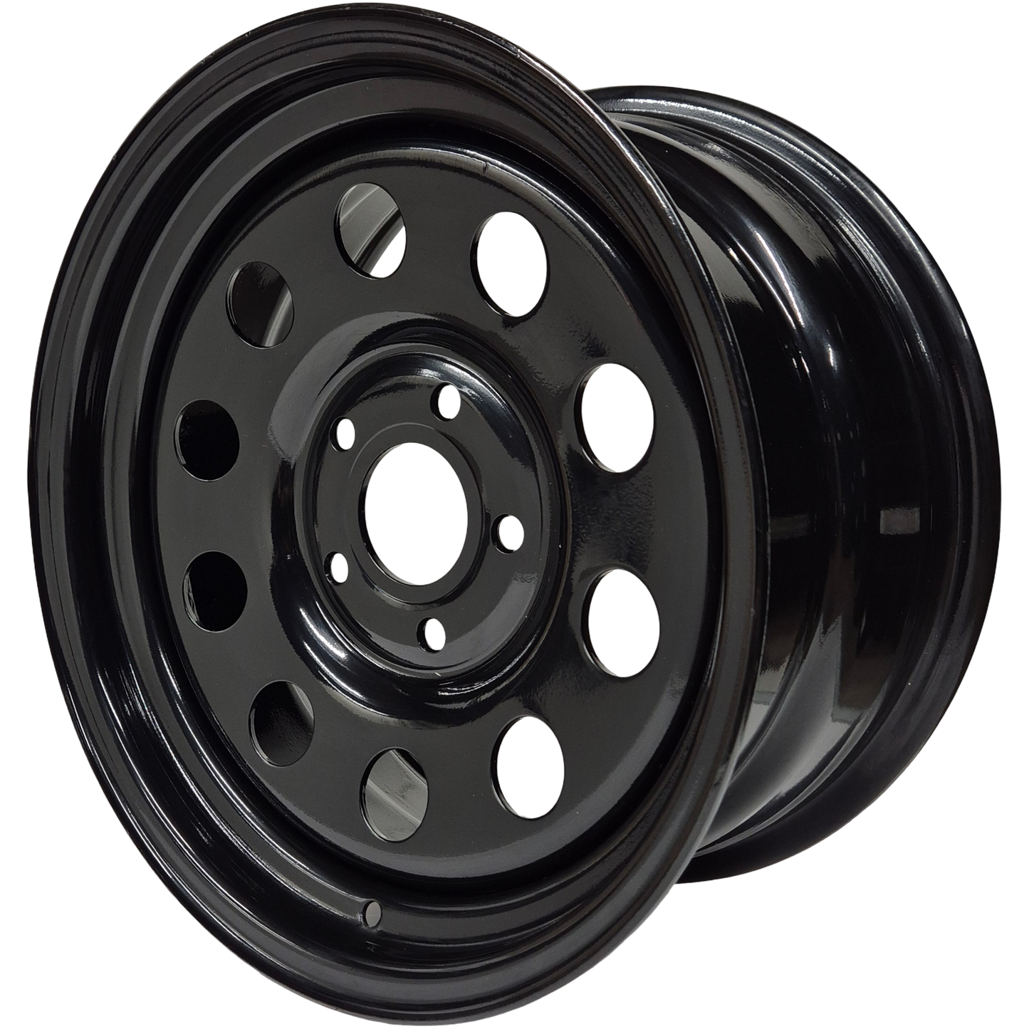 16" x 8" GOJOS Black Modular 5x120 ET25 CB70.1 (Land Rover) Off-Road Steel Wheels Roadcruza Tyres