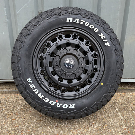 17" x 8" Rogue CC1 Satin Black 5x120 ET35 CB65.1 Roadcruza Tyres