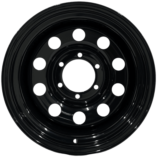 15" x 10" GOJOS Black Modular 6x139.7 ET-32 Off-Road Steel Wheels Roadcruza Tyres
