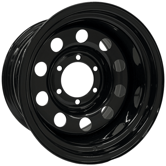 15" x 10" GOJOS Black Modular 6x139.7 ET-32 Off-Road Steel Wheels Roadcruza Tyres