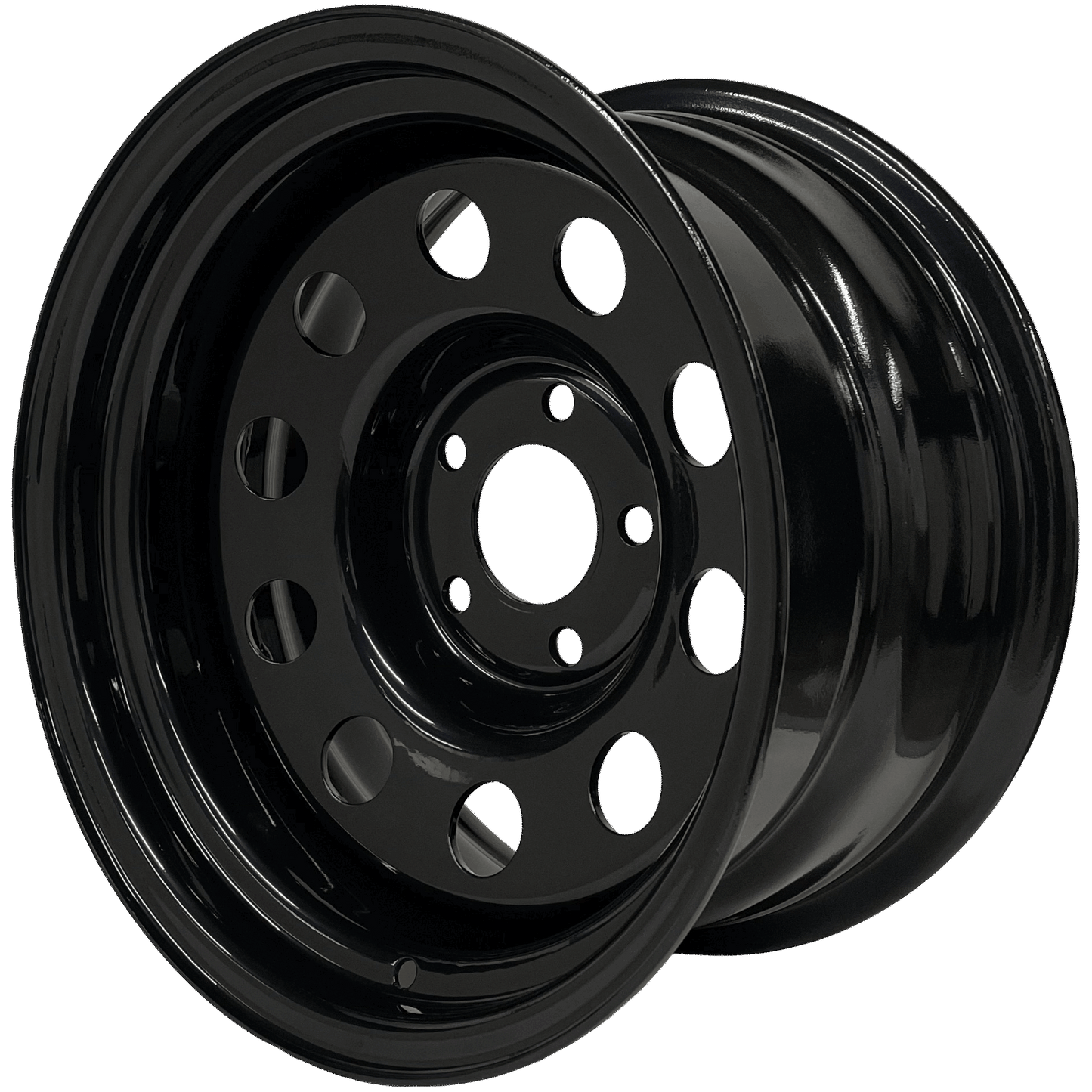 15" x 8" GOJOS Black Modular 5x114.3 ET-32 Off-Road Steel Wheels Roadcruza Tyres