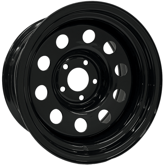 15" x 8" GOJOS Black Modular 5x114.3 ET-32 Off-Road Steel Wheels Roadcruza Tyres