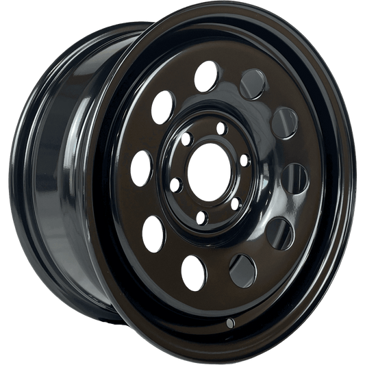 16" x 7" GOJOS Black Modular 6x120 ET35 CB74.5 Off-Road Steel Wheels Roadcruza Tyres