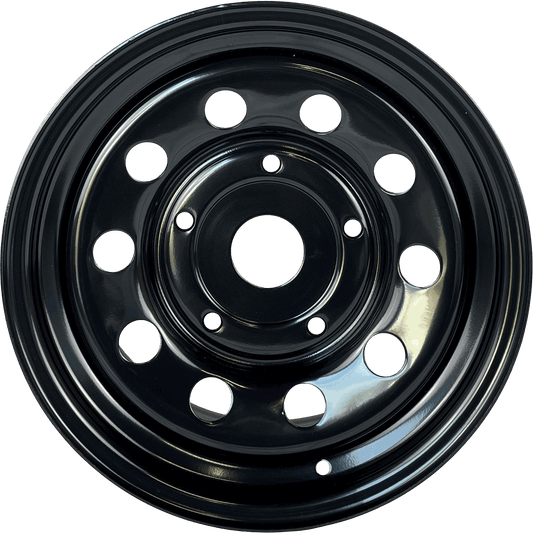 16" x 8" GOJOS Black Modular 5x160 ET35 CB65.1 Off-Road Steel Wheels Roadcruza Tyres