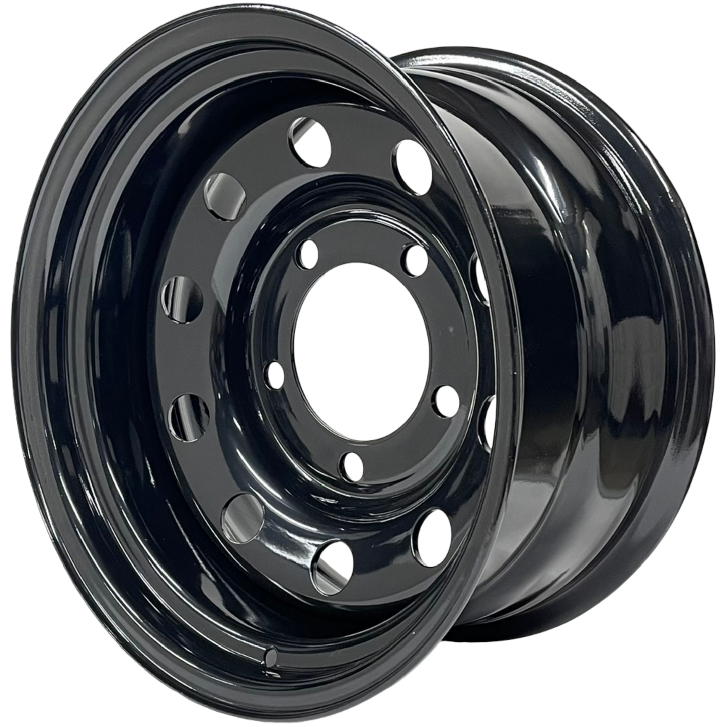 16" x 8" GOJOS Black Modular 5x165.1 ET-35 CB125 Off-Road Steel Wheels Roadcruza Tyres
