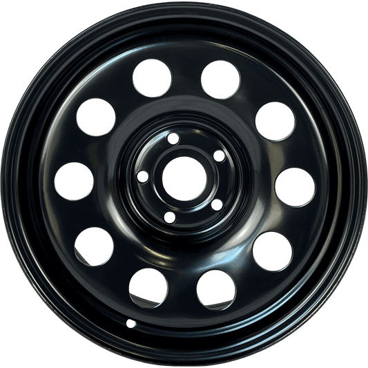 17" x 7" GOJOS Black Modular 5x114.3 ET35 CB60.1 Off-road Steel Wheel Roadcruza Tyres