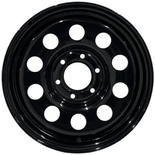 17" x 7" GOJOS Black Modular 6x139.7 ET30 CB93.1 (Ford, Volkswagen) Roadcruza Tyres