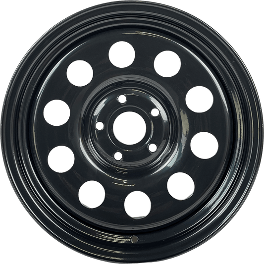 17" x 8" GOJOS Black Modular 5x120 ET35 CB65.1 Off-Road Steel Wheels Roadcruza Tyres