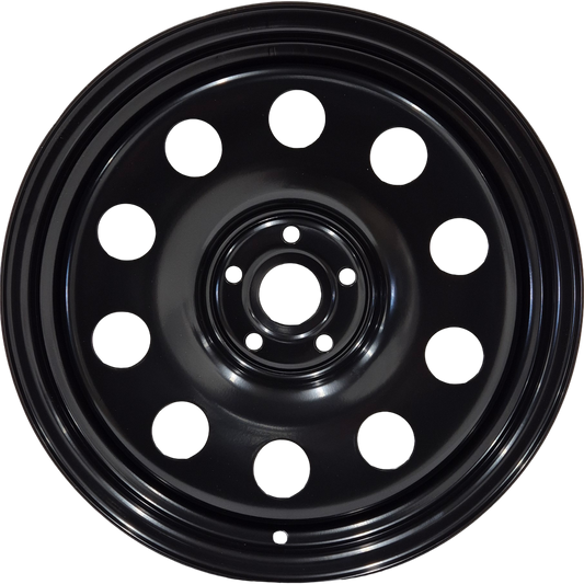 18" x 8" GOJOS Black Modular 5x112 ET35 Caddy Off-Road Steel Wheels Roadcruza Tyres
