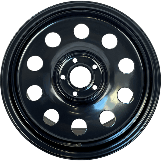 18" x 8" GOJOS Black Modular 5x120 ET35 CB72.6 Off-Road Steel Wheels Roadcruza Tyres