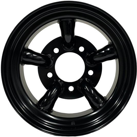 16" x 8" GOJOS Black 5 Pipe 5x165.1 ET-32 Off-Road Steel Wheels Roadcruza Tyres