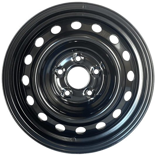 16" x 6" GOJOS Black Van Steel 5x114.3 ET50 CB66.1 Off-Road Steel Wheels Roadcruza Tyres
