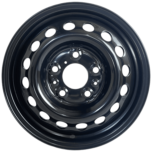 16" x 6" GOJOS Black Van Steel 5x130 ET68 CB78.1 Off-Road Steel Wheels Roadcruza Tyres