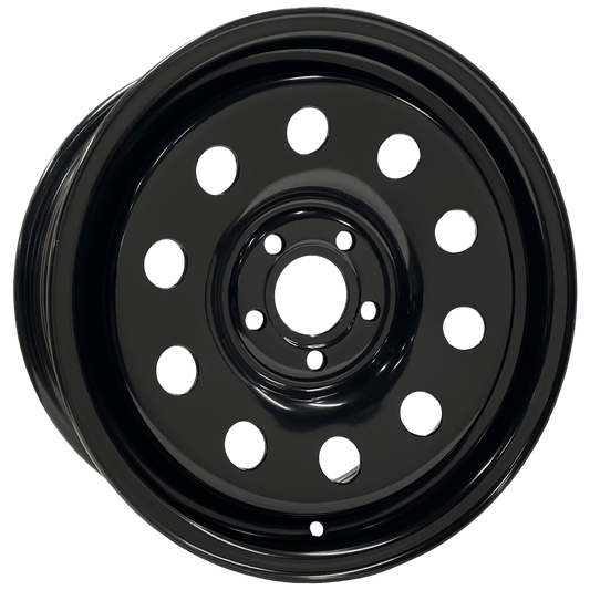16" x 7" GOJOS Black Modular 5x108 ET35 CB65.1 Off-Road Steel Wheels