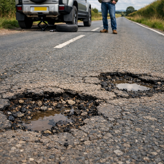 ****ing Potholes!!! Roadcruza Tyres