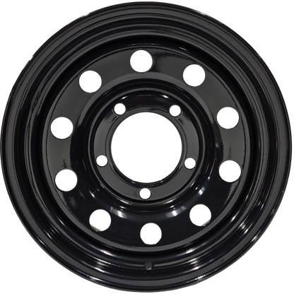 16" x 7" GOJOS Black Modular 5x165.1 ET00 Defender Off-Road Steel Wheels Roadcruza Tyres 
