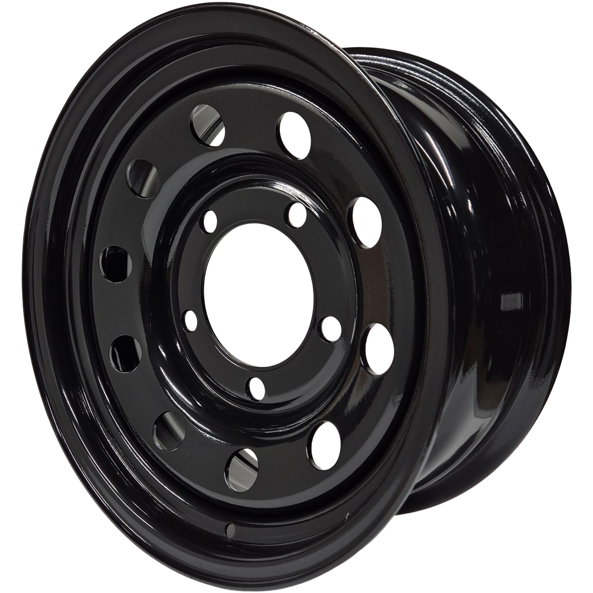 16" x 7" GOJOS Black Modular 5x165.1 ET00 Defender Off-Road Steel Wheels Roadcruza Tyres 