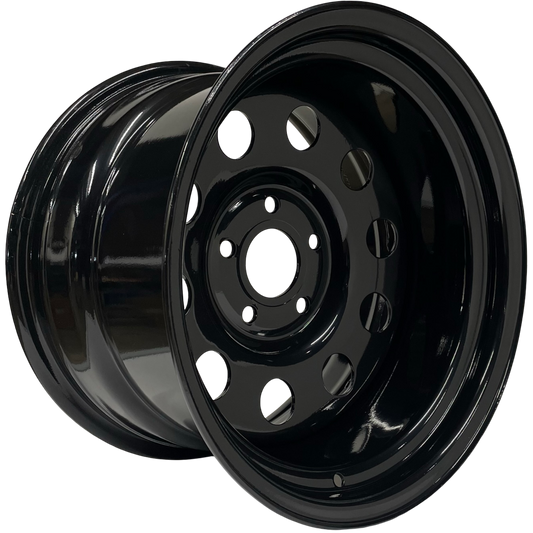 16" x 10" GOJOS Black Modular 5x120 ET-32 Off-Road Steel Wheels Roadcruza Tyres 