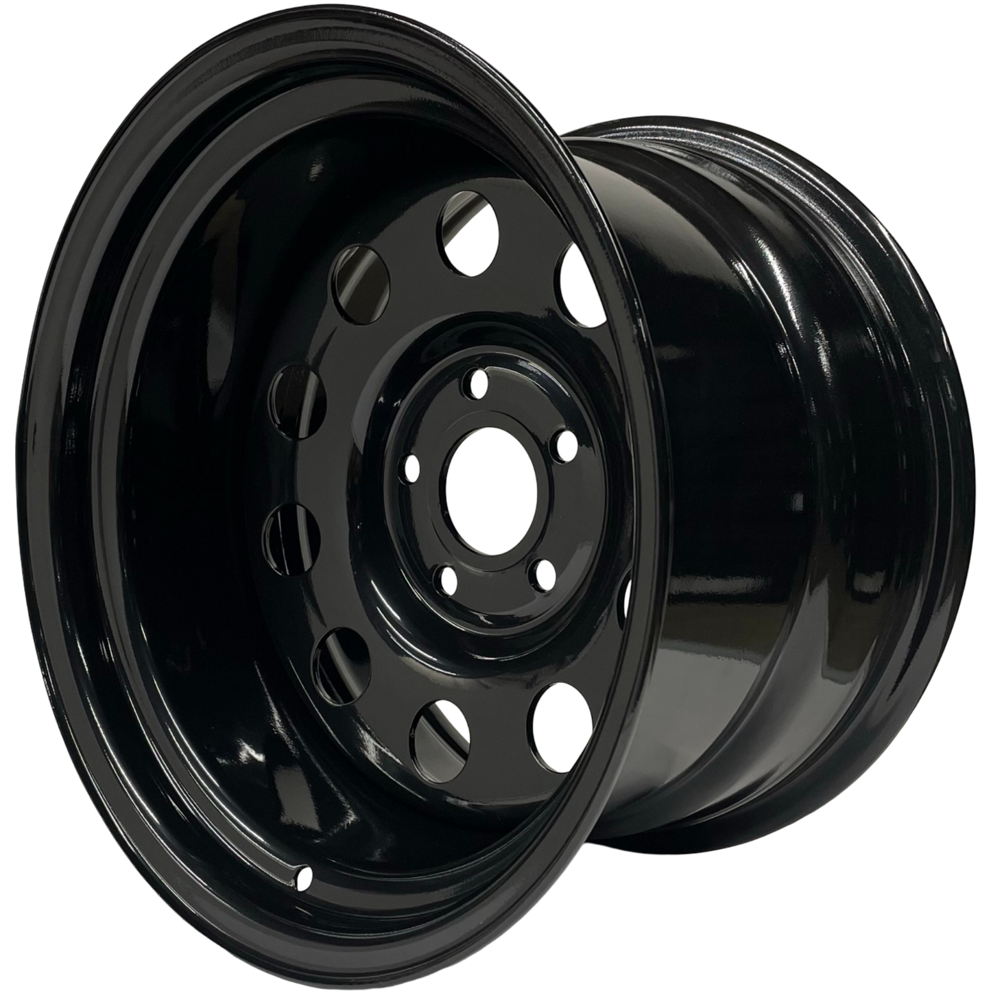 16" x 10" GOJOS Black Modular 5x120 ET-32 Off-Road Steel Wheels Roadcruza Tyres 