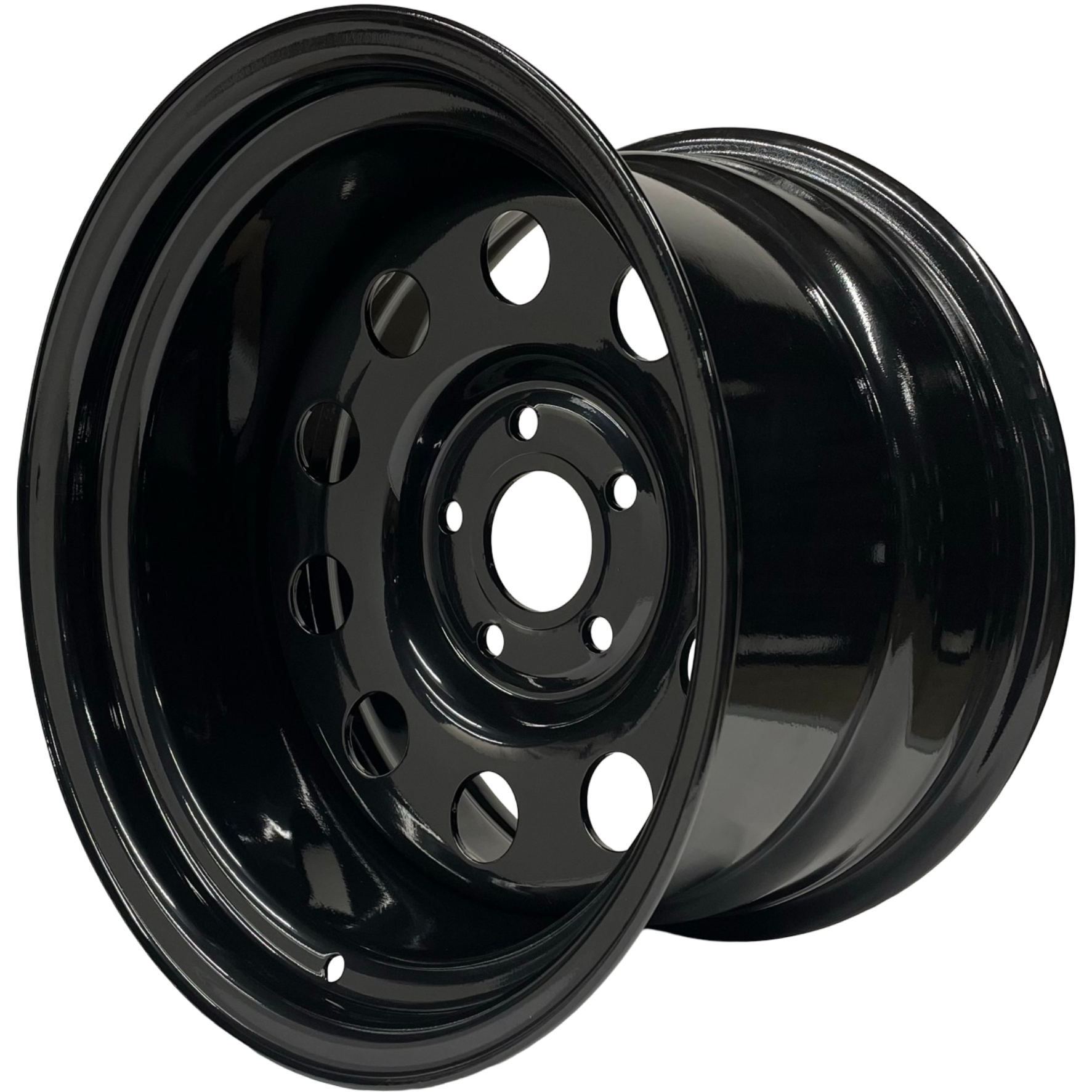 16" x 10" GOJOS Black Modular 5x120 ET-32 Off-Road Steel Wheels Roadcruza Tyres 