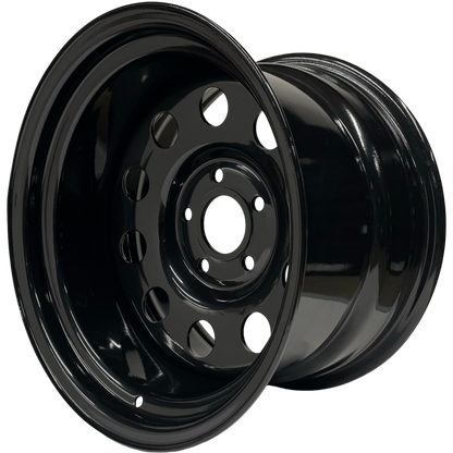 16" x 10" GOJOS Black Modular 5x120 ET-32 Off-Road Steel Wheels Roadcruza Tyres 
