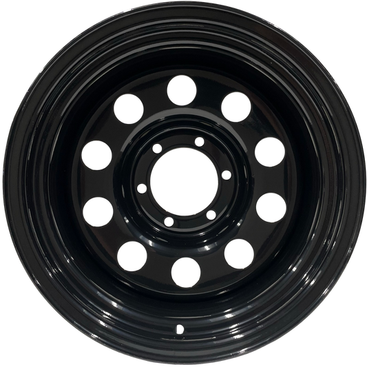 16" x 10" GOJOS Black Modular 6x139.7 ET-32 Off-Road Steel Wheels Roadcruza Tyres 