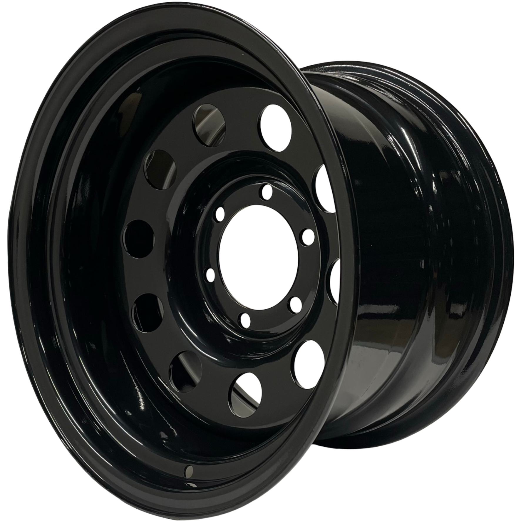 16" x 10" GOJOS Black Modular 6x139.7 ET-32 Off-Road Steel Wheels Roadcruza Tyres 