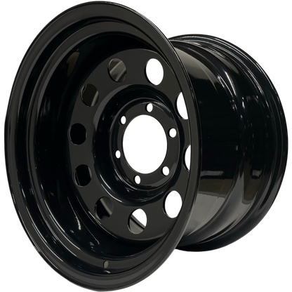 16" x 10" GOJOS Black Modular 6x139.7 ET-32 Off-Road Steel Wheels Roadcruza Tyres 