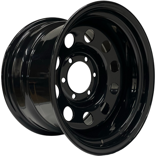 16" x 10" GOJOS Black Modular 6x139.7 ET-32 Off-Road Steel Wheels Roadcruza Tyres 