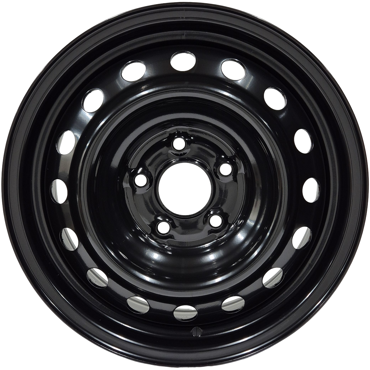 16" x 6" GOJOS Black Van Steel 5x114.3 ET50 CB66.1 (Renault, Vauxhall) Roadcruza Tyres 