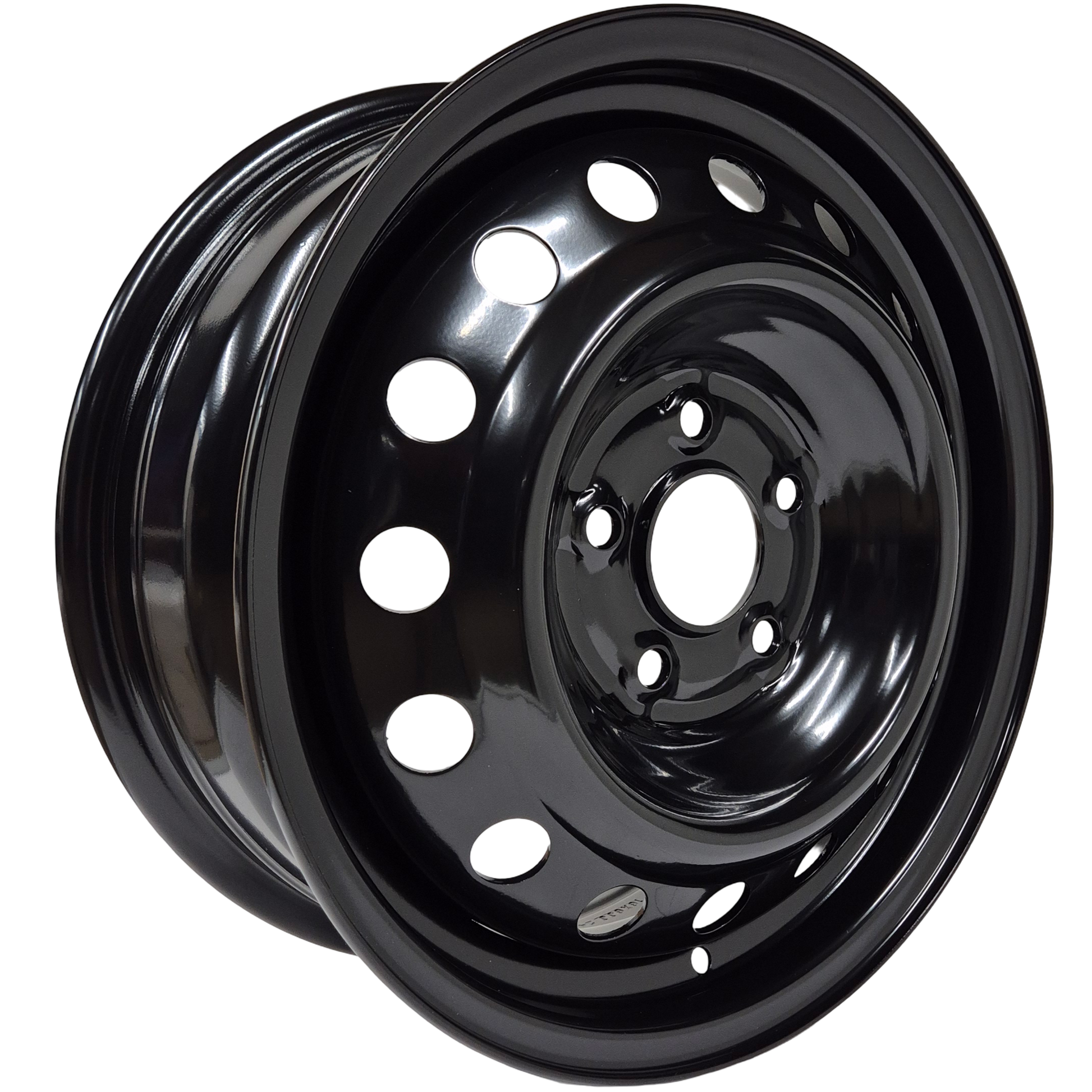 16" x 6" GOJOS Black Van Steel 5x114.3 ET50 CB66.1 (Renault, Vauxhall) Roadcruza Tyres 