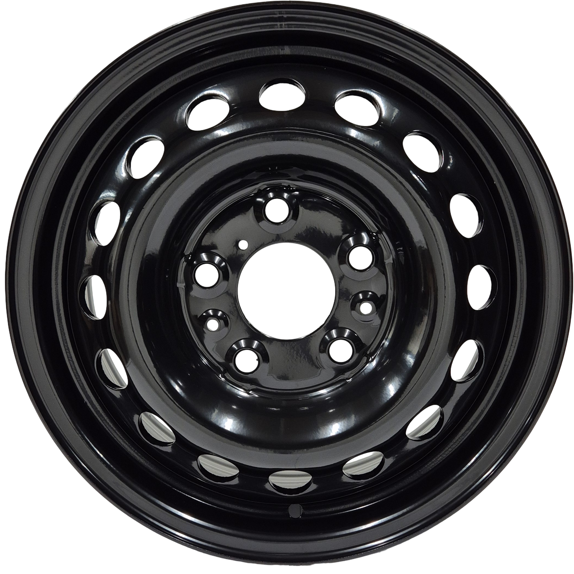 16" x 6" GOJOS Black Van Steel 5x130 ET68 CB78.1 (Citroen, Fiat, Peugeot) Roadcruza Tyres 