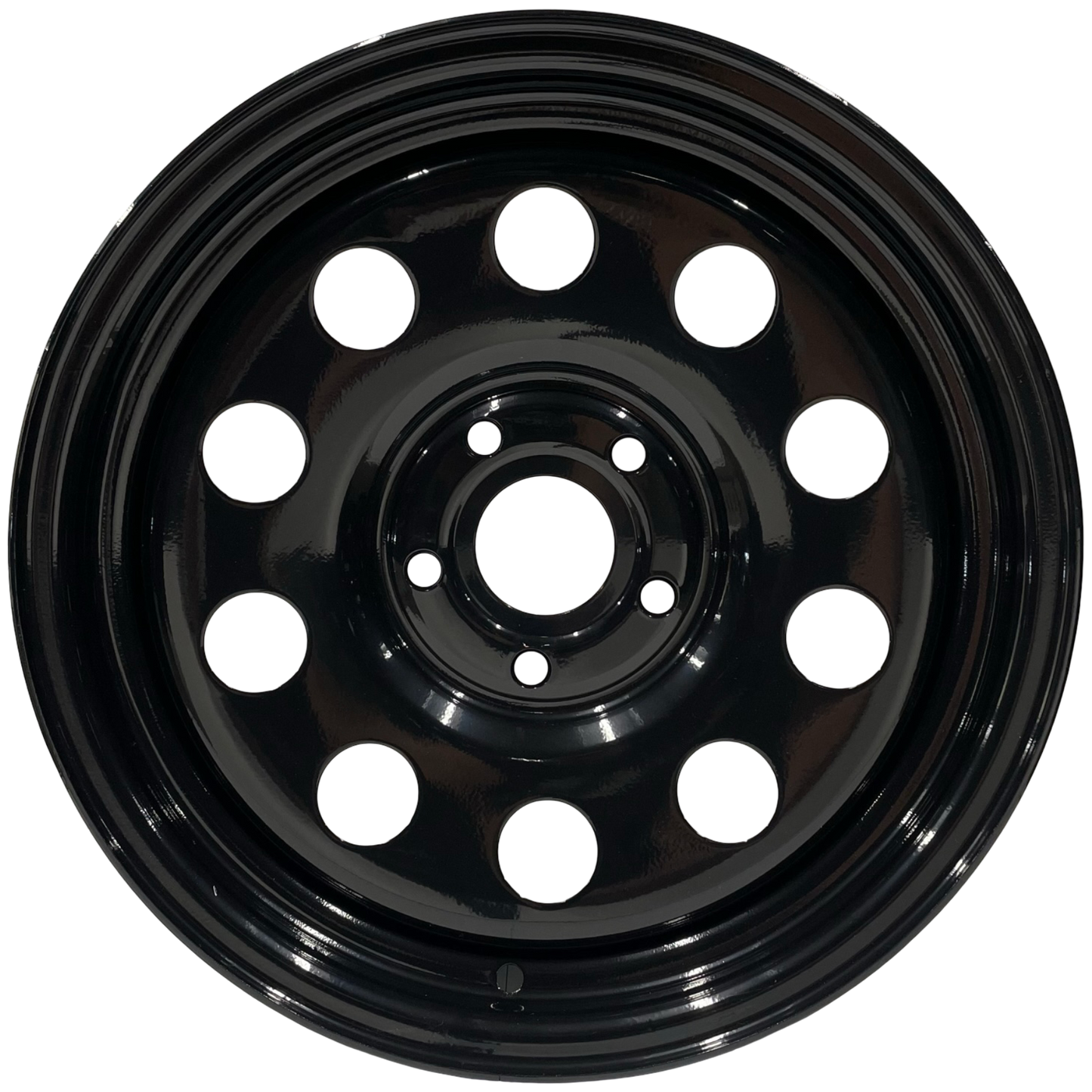 16" x 7" GOJOS Black Modular 5x114.3 ET30 CB64.1 (Land Rover) Off-Road Steel Wheels Roadcruza Tyres 