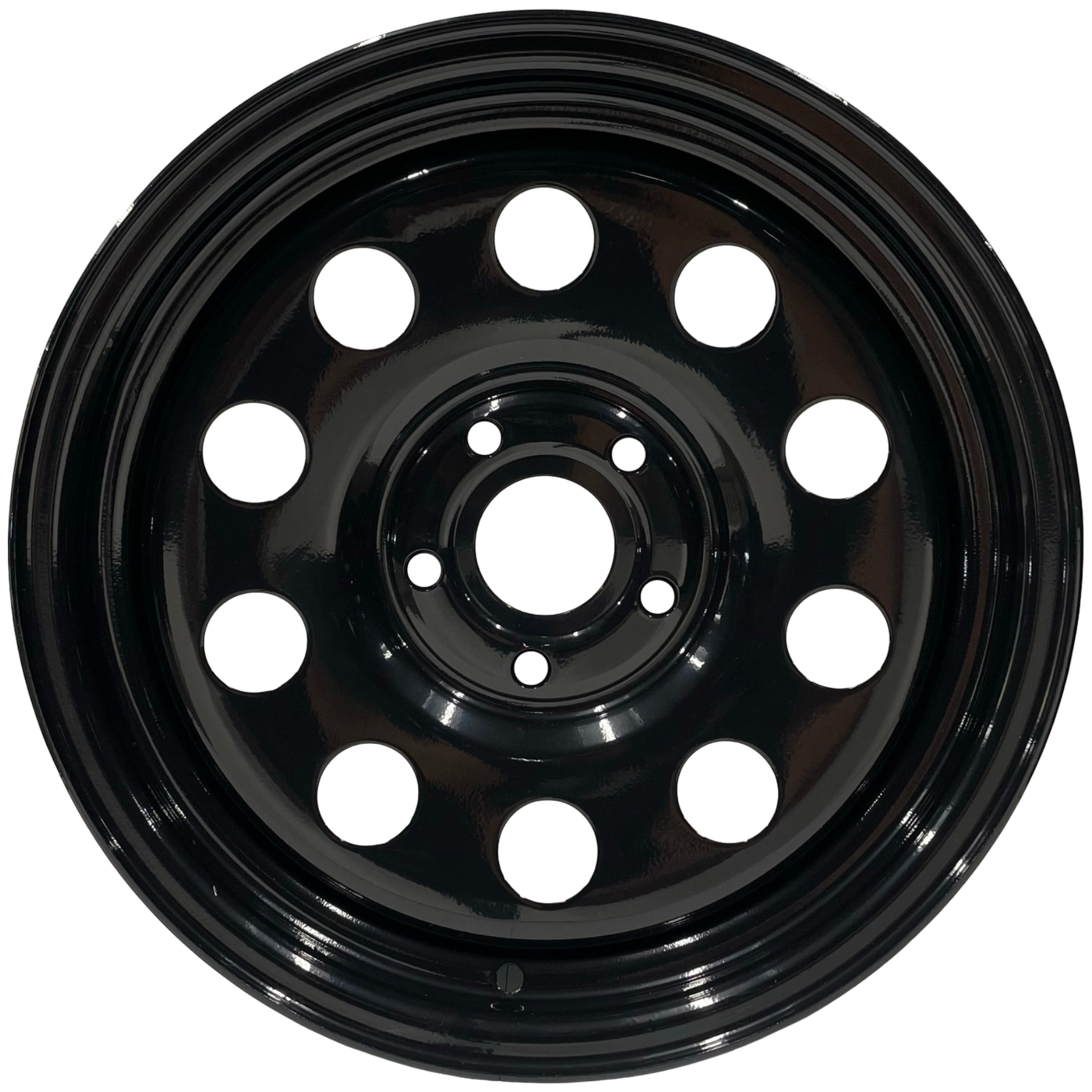 16" x 7" GOJOS Black Modular 5x114.3 ET30 CB64.1 (Land Rover) Off-Road Steel Wheels Roadcruza Tyres 