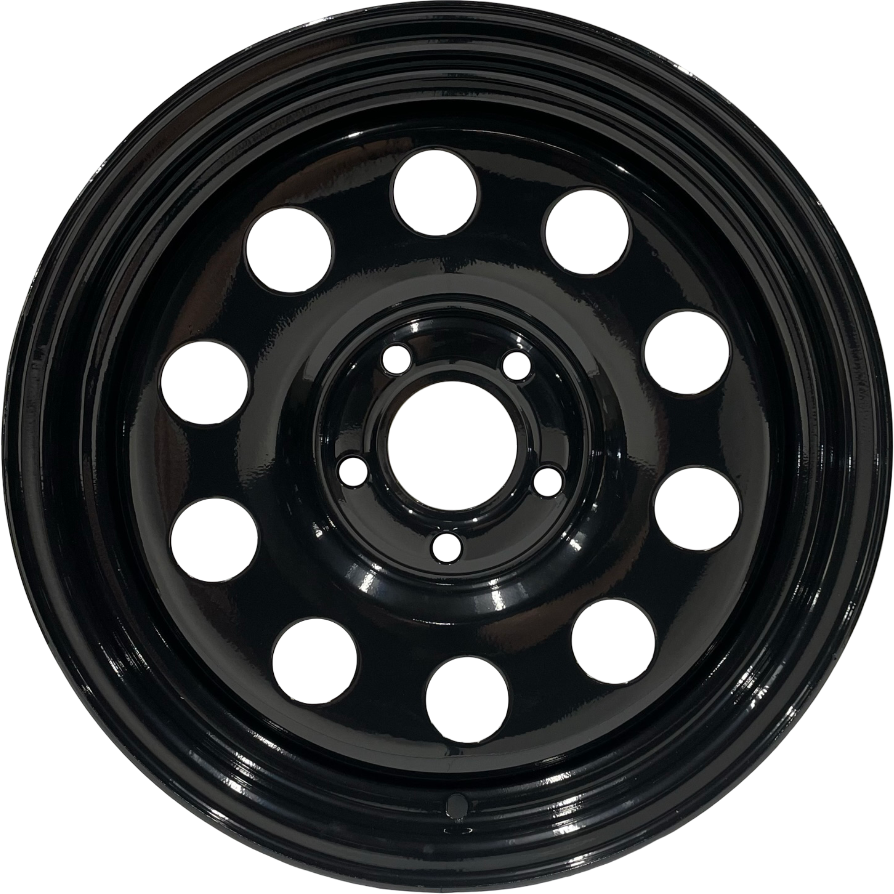 16" x 7" GOJOS Black Modular 5x114.3 ET30 CB71.6 Jeep Off-Road Steel Wheels Roadcruza Tyres 