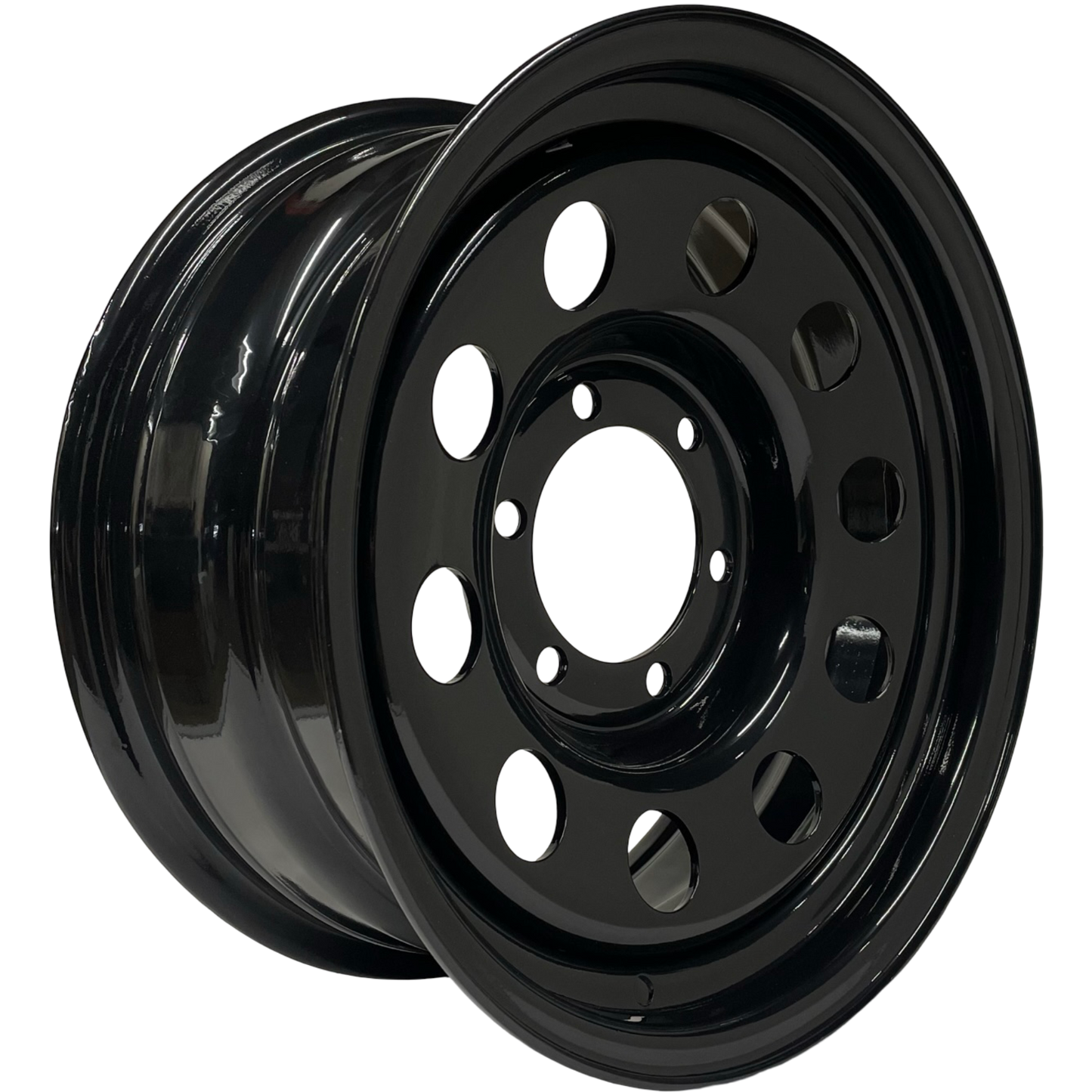 16" x 7" GOJOS Black Modular 6x139.7 ET00 Off-Road Steel Wheels Roadcruza Tyres 
