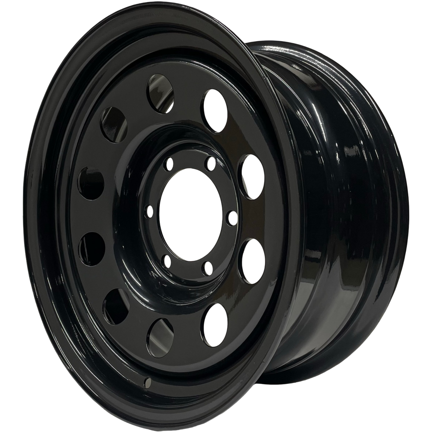 16" x 7" GOJOS Black Modular 6x139.7 ET00 Off-Road Steel Wheels Roadcruza Tyres 