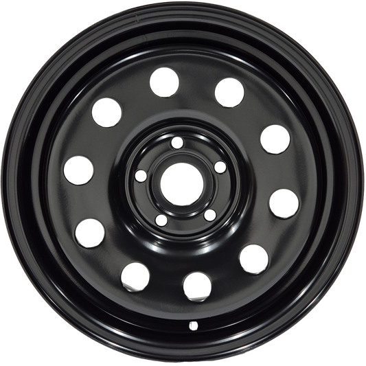 16" x 7" GOJOS Black Modular 5x112 ET35 (Volkswagen) Off-Road Steel Wheels Roadcruza Tyres 
