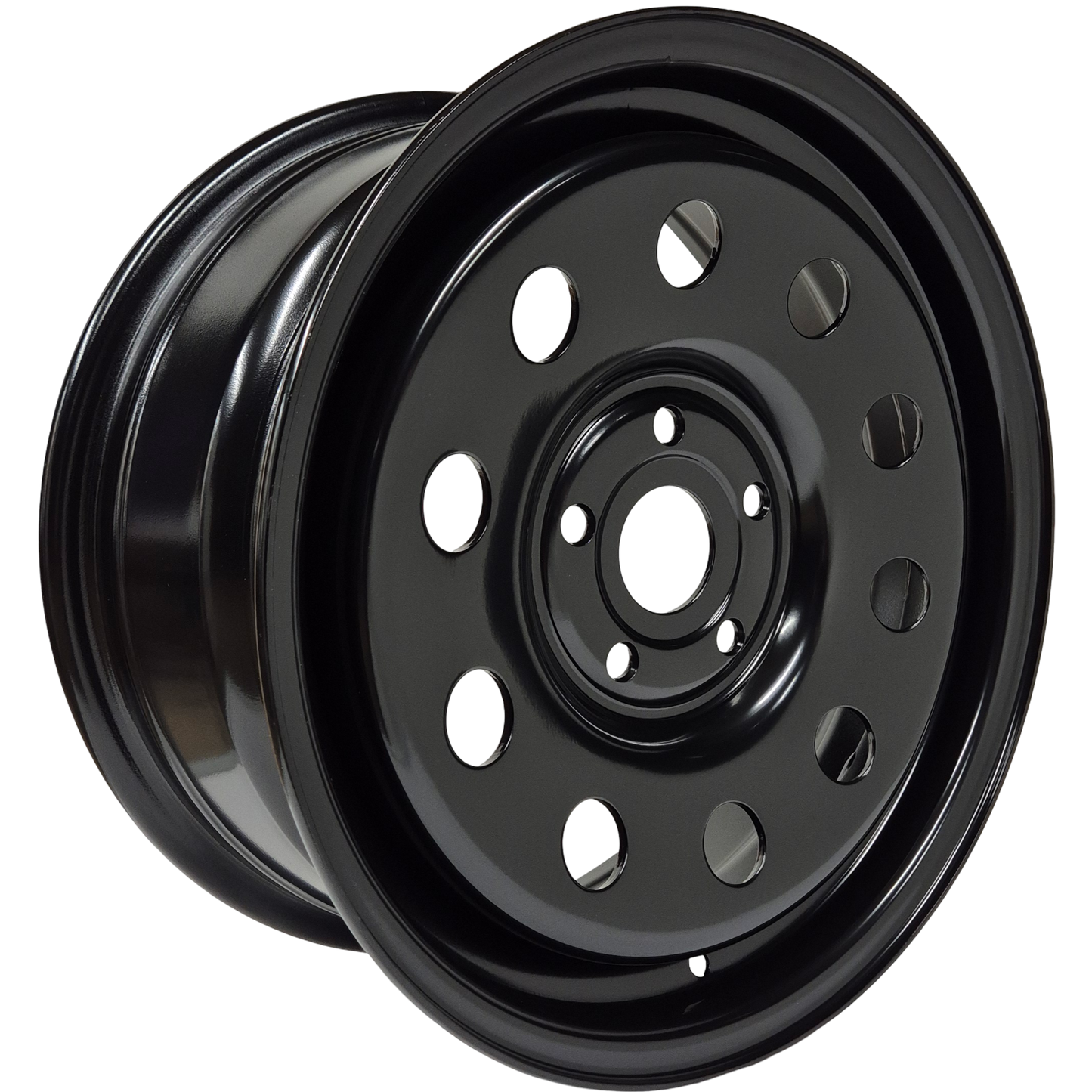 16" x 7" GOJOS Black Modular 5x112 ET35 (Volkswagen) Off-Road Steel Wheels Roadcruza Tyres 