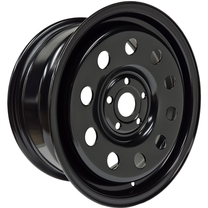 16" x 7" GOJOS Black Modular 5x112 ET35 (Volkswagen) Off-Road Steel Wheels Roadcruza Tyres 