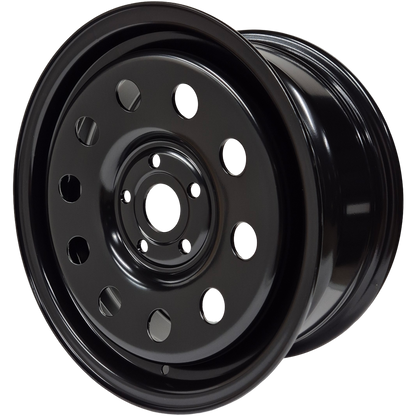 16" x 7" GOJOS Black Modular 5x112 ET35 (Volkswagen) Off-Road Steel Wheels Roadcruza Tyres 
