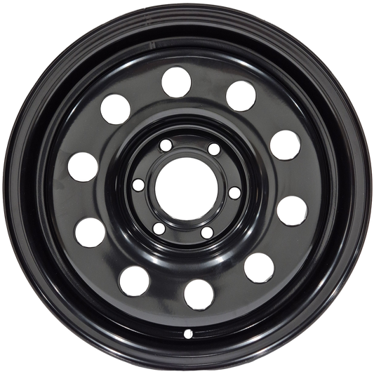 16" x 7" GOJOS Black Modular 5x130 ET35 CB84.1 Off-Road Steel Wheels Roadcruza Tyres 