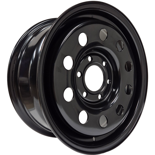 16" x 7" GOJOS Black Modular 5x130 ET35 CB84.1 Off-Road Steel Wheels Roadcruza Tyres 