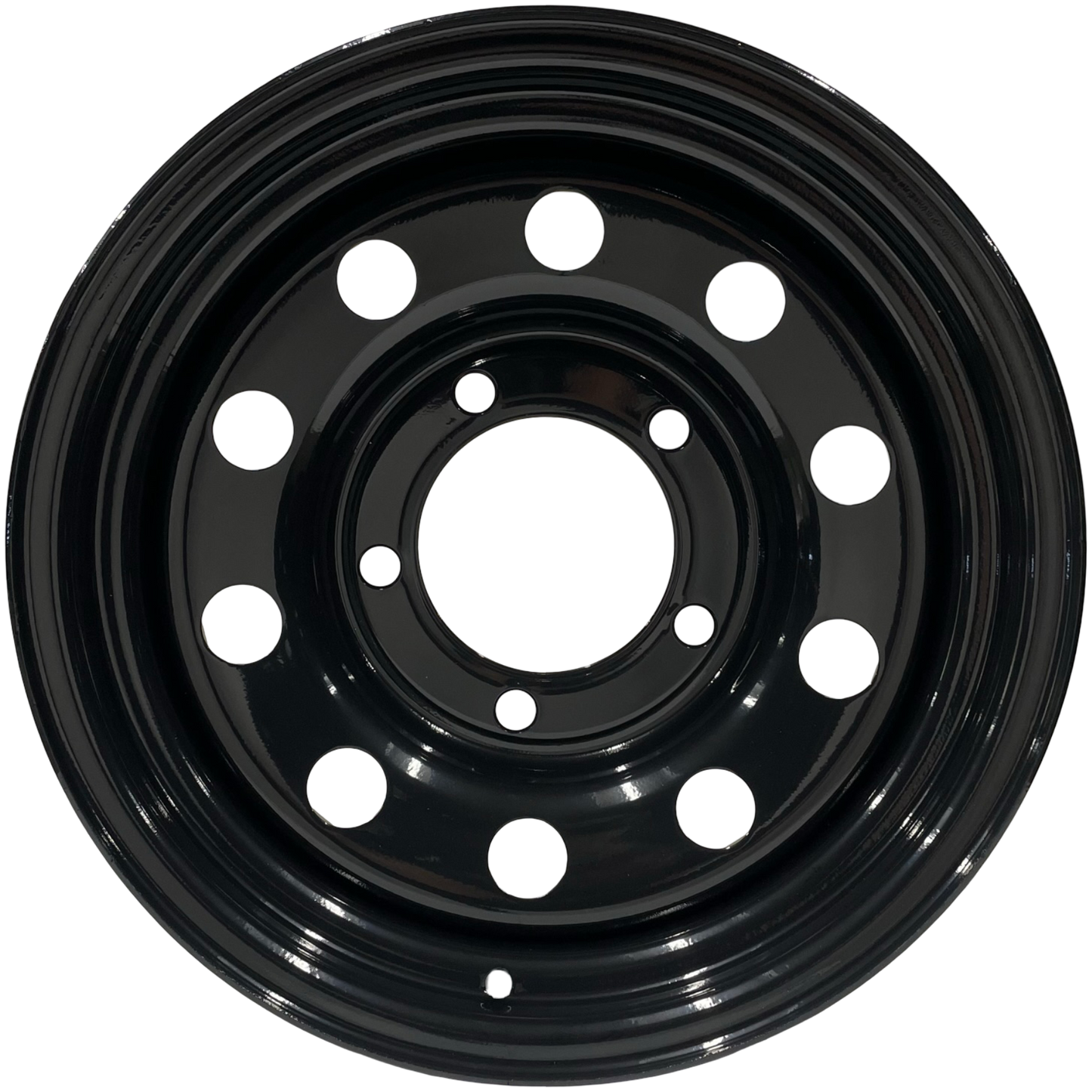 16" x 8"  GOJOS Black Modular 5x165.1 ET00 Off-Road Steel Wheels Roadcruza Tyres 